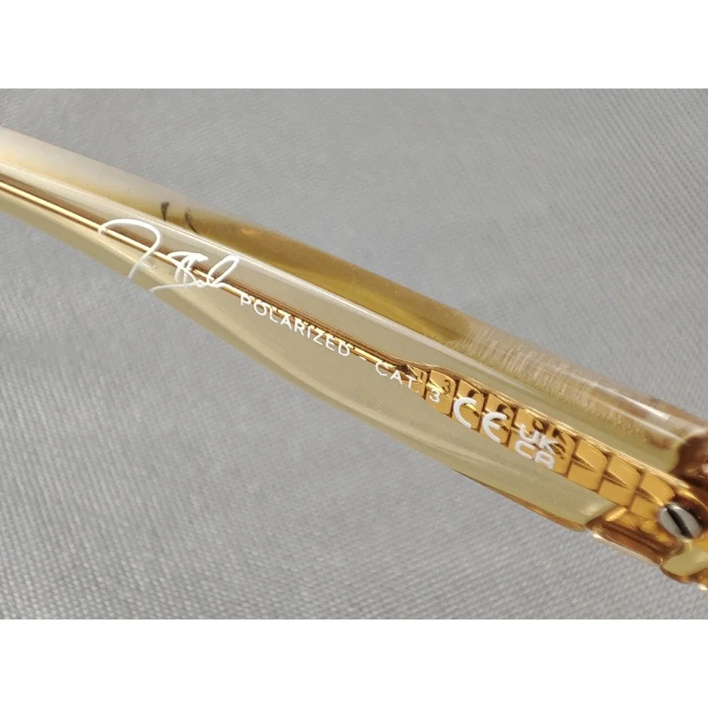 Blenders Deion Sanders Coach Prime Sunglasses Polarized Champagne‎ Gold Mirror